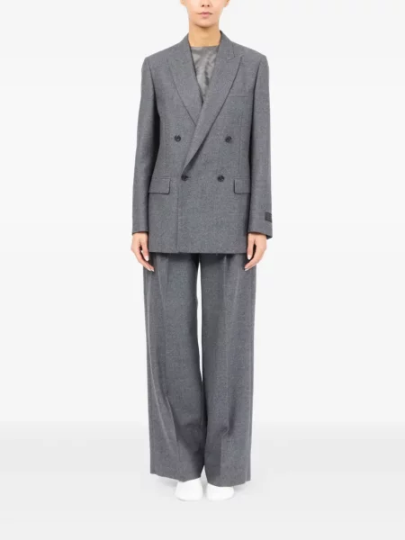 Sacou Mm6 Maison Margiela de lână gri