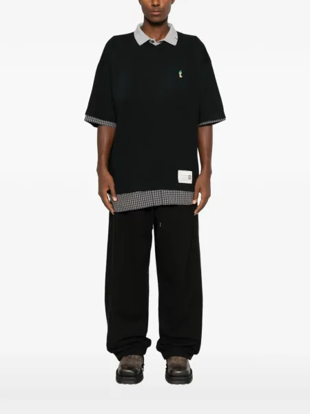 Tricou Maison Mihara Yasuhiro cu autograf negru