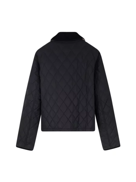 Kurtka Burberry pikowana czarna