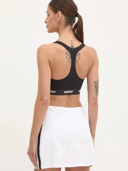 Sportovní podprsenka Dkny černá