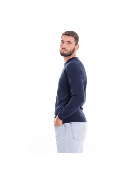 Sweter Lacoste niebieski