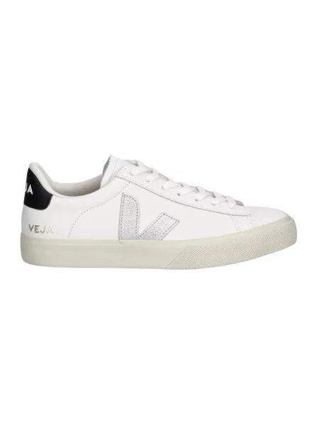 Sneakers Veja Campo Leather White/ Silver/ Black EUR 36 białe