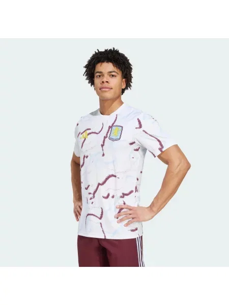 Koszulka Aston Villa FC Pre-Match biała
