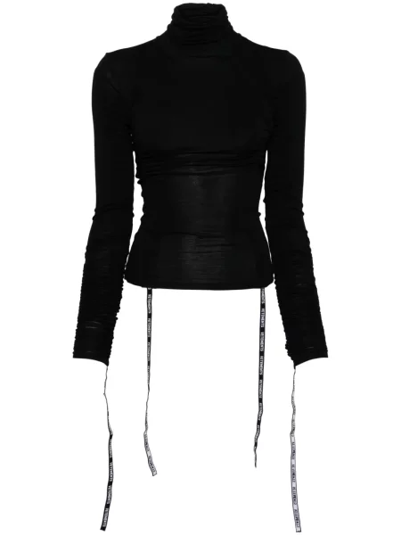 Top Vetements negru