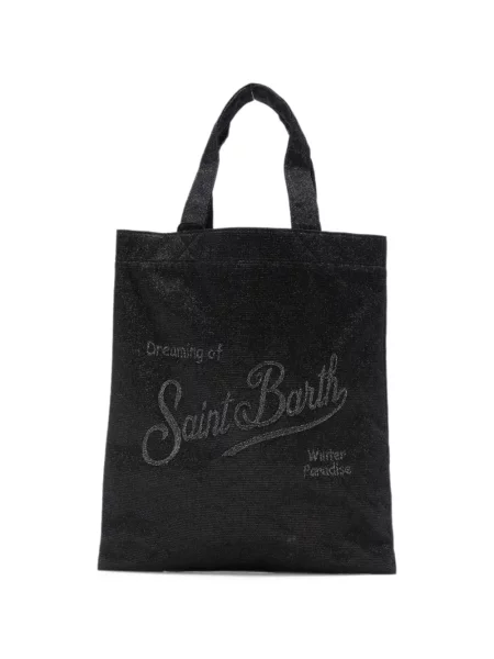 Shopper torbica Mc2 Saint Barth s vezom crna