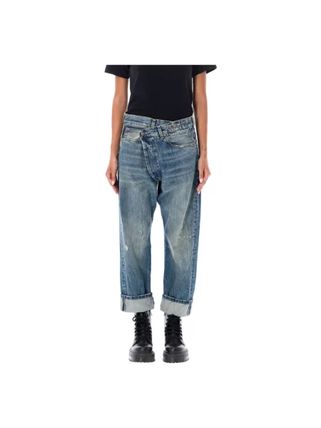 Jeansy R13 niebieskie