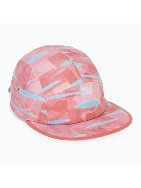 Gyerek ellenzős sapka BUFF 5 Panel heavens pink/pink. Méret: OS rózsaszín