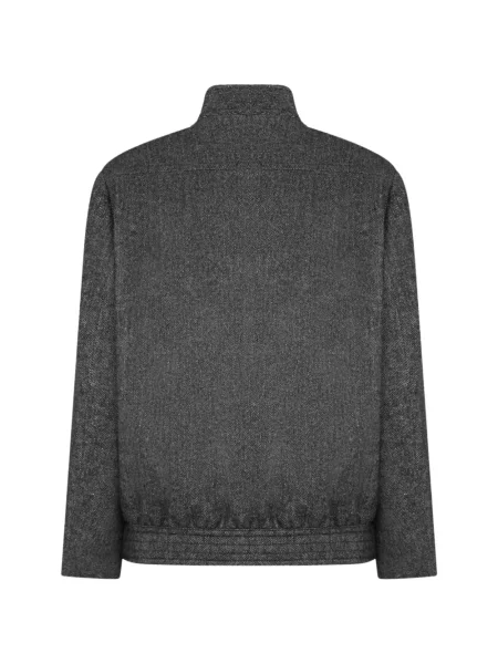 Geacă Blazé Milano cu model herringbone gri