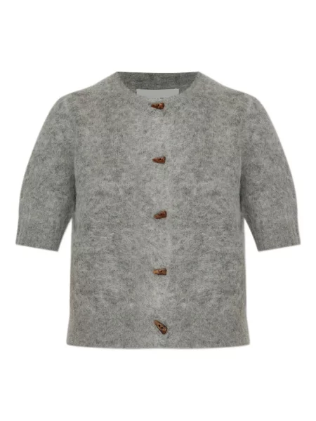 Cardigan Munthe scurt gri
