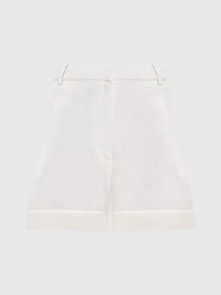 Шорти Hardy з льону Faithfull білі