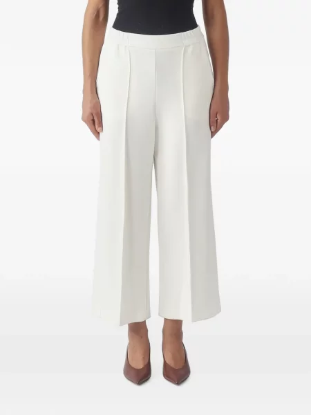Decupat pantaloni Meimeij alb