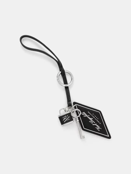 Obesek za ključe Karl Lagerfeld K/AUTOGRAPH črna