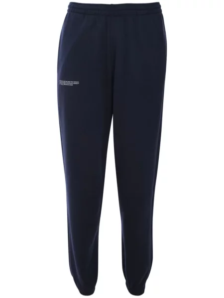 Pantaloni Pangaia cu imagine albastru