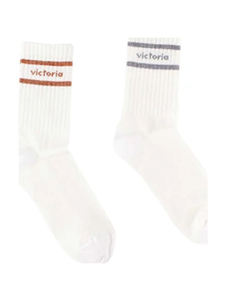 Čarape Victoria siva