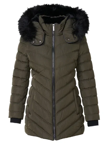 KOROSHI Geacă de iarnă kaki
