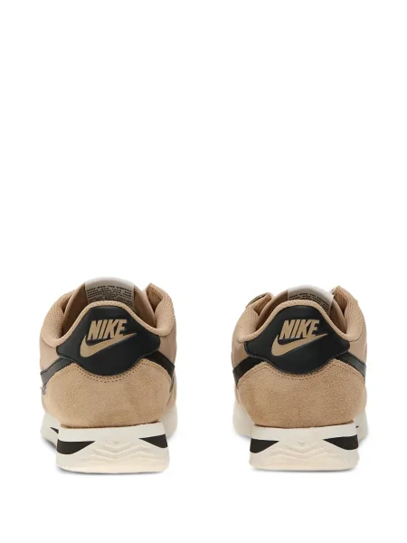 Sneakerși Nike Cortez din piele portocaliu