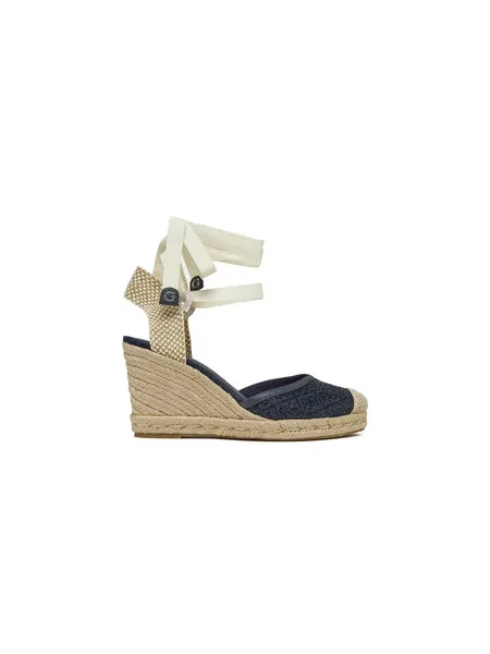 Guess Espadrilky FLJCRN Tmavomodrá