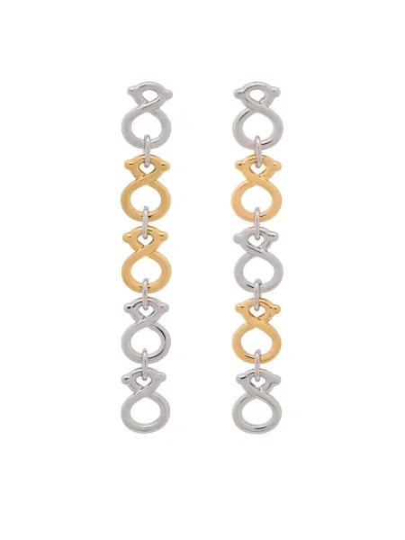 Сережки TOUS Infinity Срібний