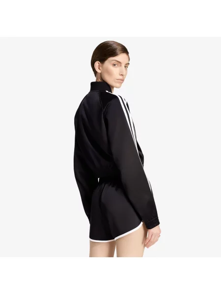 Jachetă adidas Satin Sst Jacket Black/ White M alb