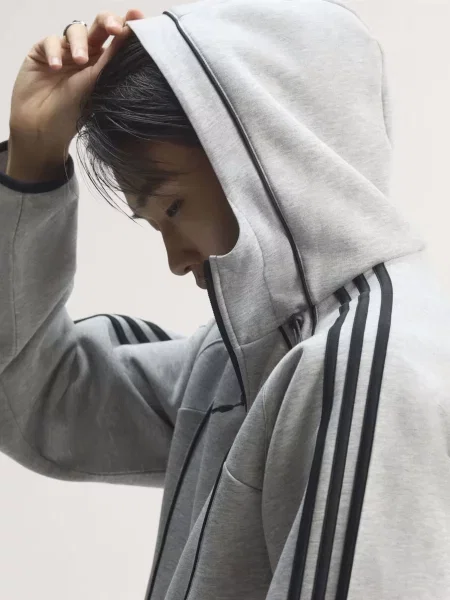 Свитер Adidas серый