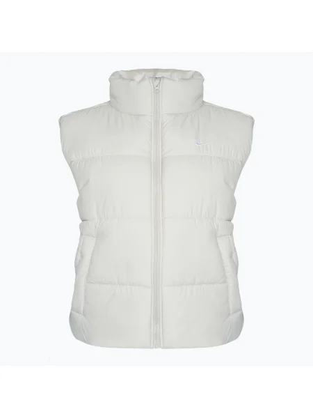 Nike Sportswear Classic Puffer Therma-Fit light orewood barna / női ujjatlan kabát. Méret: S fekete