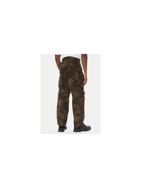 G-STAR Szövet nadrág Rovic 3D Khaki Regular Fit