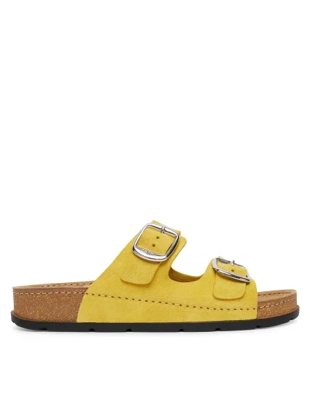 Šľapky Scholl Bora 2 Buckles žltá