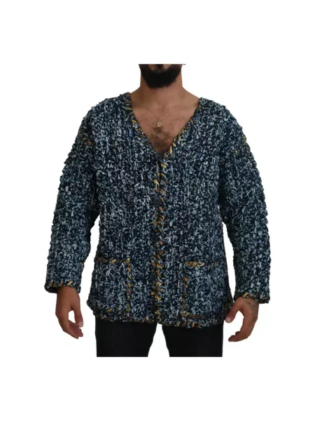 Kardigan Dolce And Gabbana niebieski