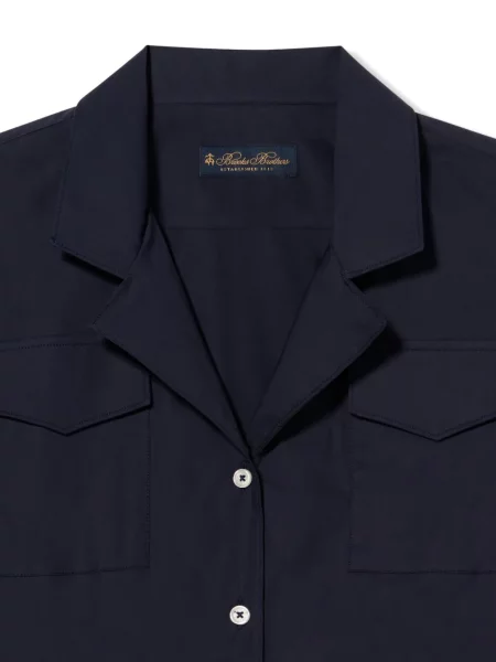 Rochie tip cămașă Brooks Brothers albastru
