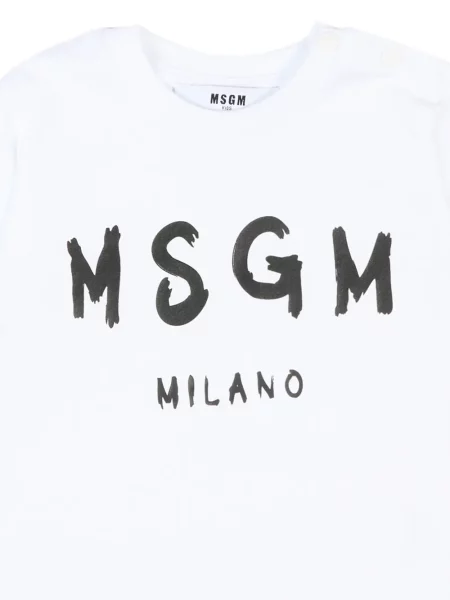 Koszulka dziecięca Msgm biała