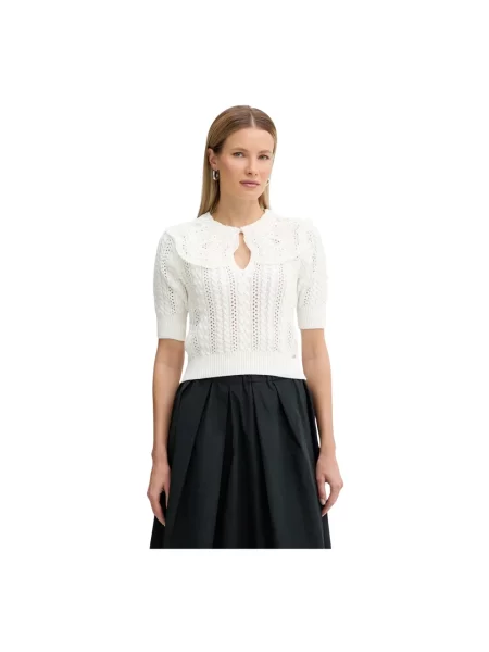 Sweter Fracomina biały