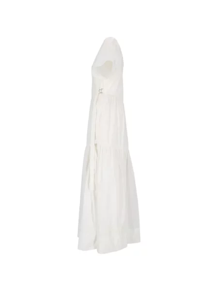 Rochie maxi P.a.r.o.s.h. plic alb