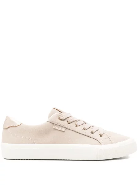 Sneakerși Geox cu șireturi din dantelă