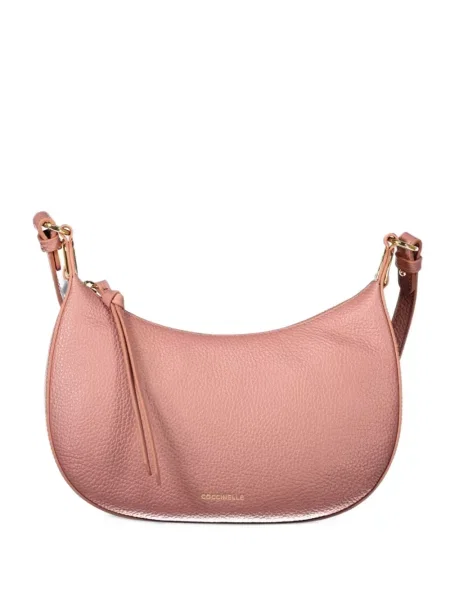 Geanta crossbody Coccinelle din piele roz