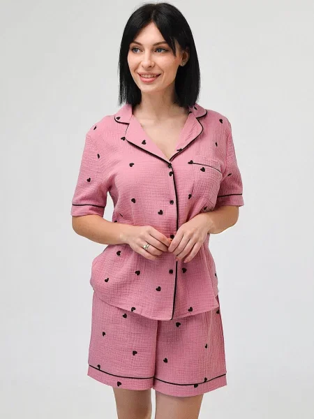 Пижама Roksana розовая