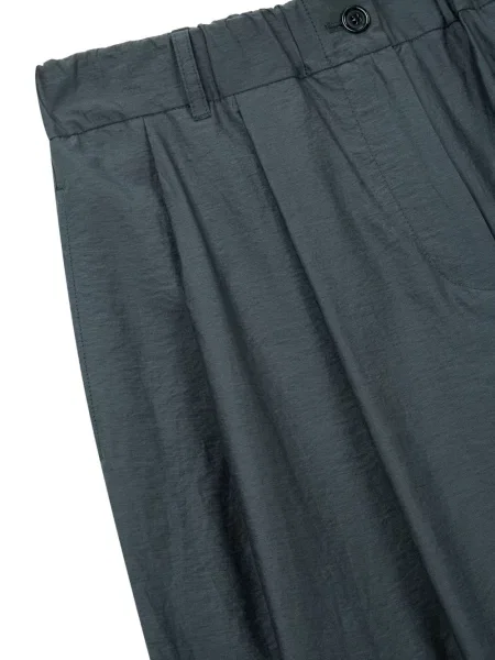 Pantaloni Tomboy plisate gri
