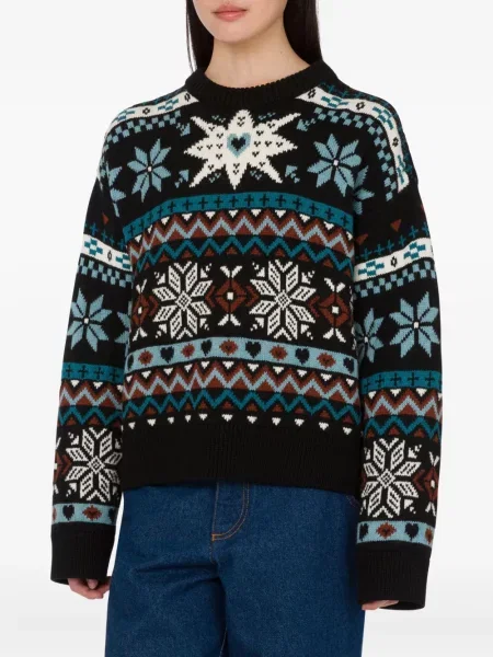 Pulover Moschino de lână negru