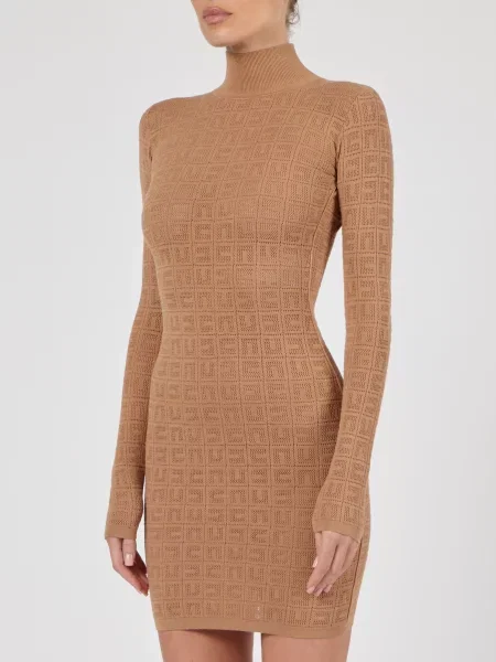 Платье Elisabetta Franchi бежевое
