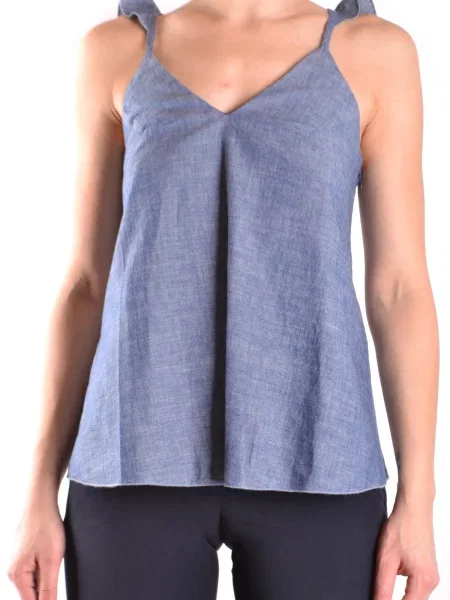 Top Dondup cu bretele negru