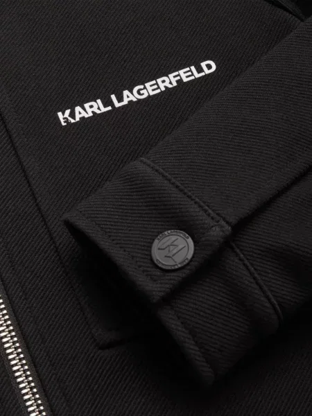 Kardigan dziecięcy Karl Lagerfeld czarny