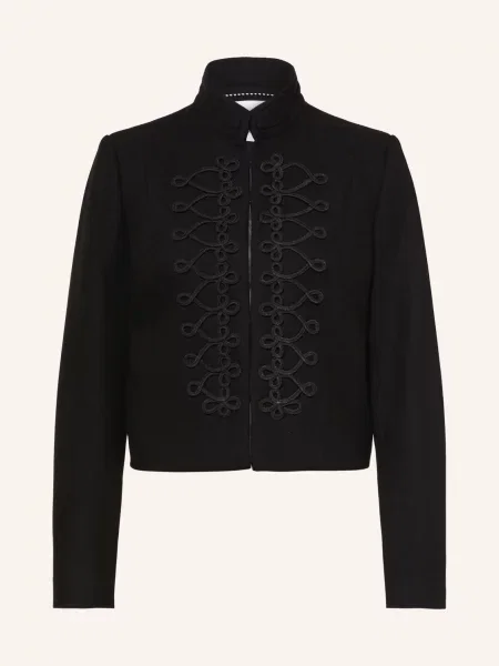 Co'couture Bunda Hranatého Střihu Rexiacc černá