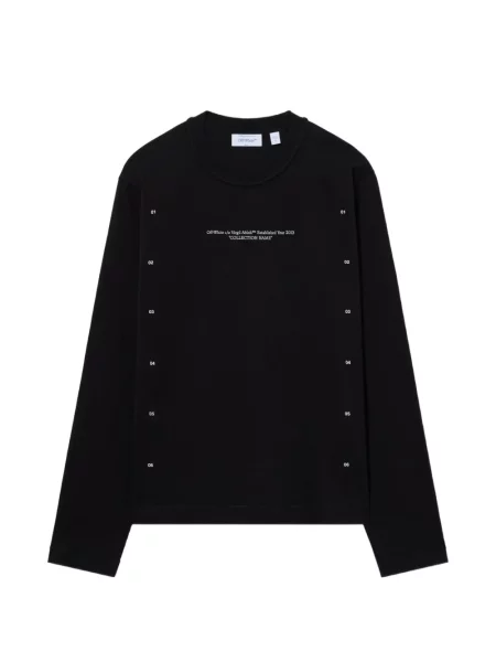 Lung tricou Off-white alb