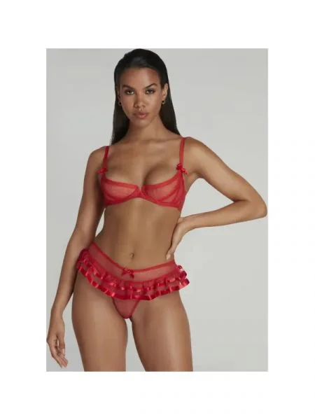 Agent Provocateur De dantelă sutien ELLORA negru