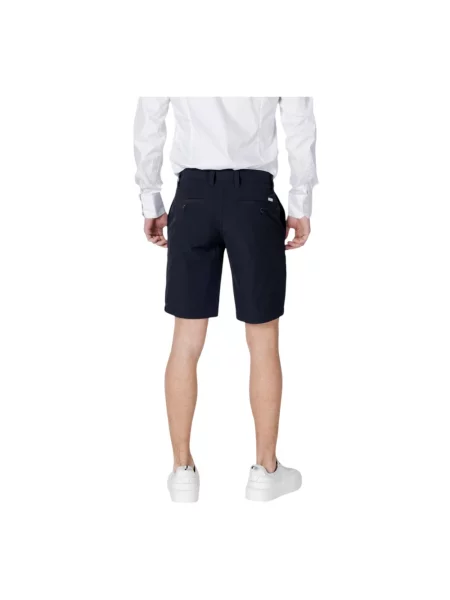 Szorty Armani Exchange ze stretchu niebieskie
