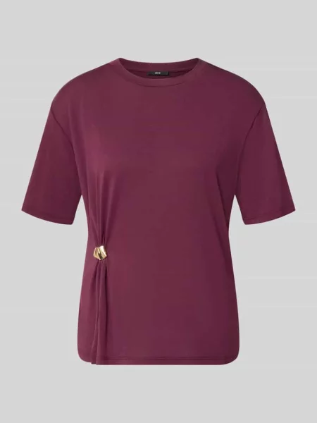 T-shirt o kroju regular fit z ozdobnym obszyciem Zero