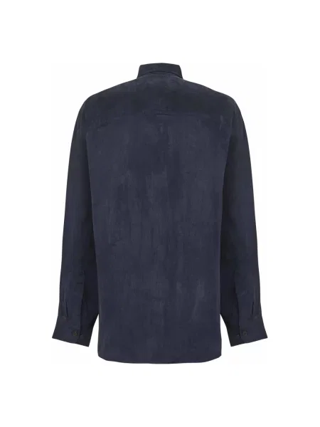 Koszula Dries Van Noten niebieska
