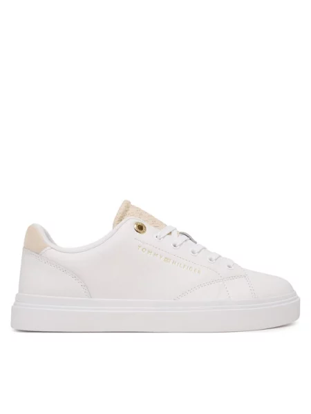 Tommy Hilfiger Αθλητικά Th Feminine Cupsole Monogram λευκό