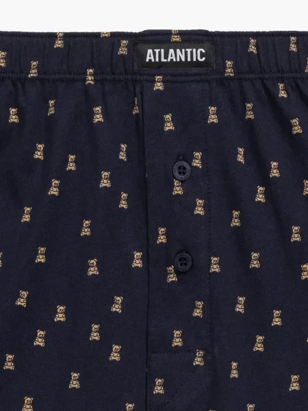 Боксеры Atlantic синие