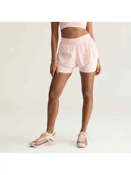 Szorty treningowe adidas by Stella McCartney różowe