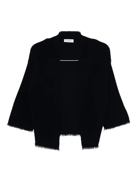 Kardigan Kangra z frędzli niebieski